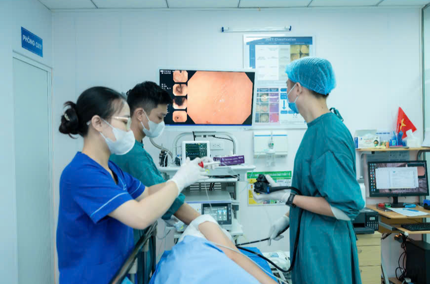 Hệ thống nội soi tiêu hóa tại Phòng Khám Thiện Tâm